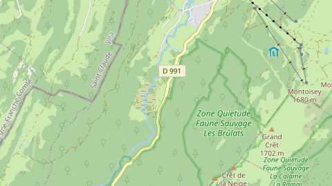 Carte de localisation de l'évènement