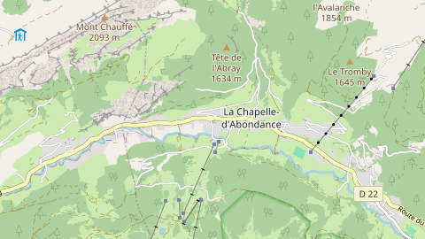 Carte de localisation de l'évènement