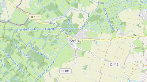Carte de localisation de l'évènement