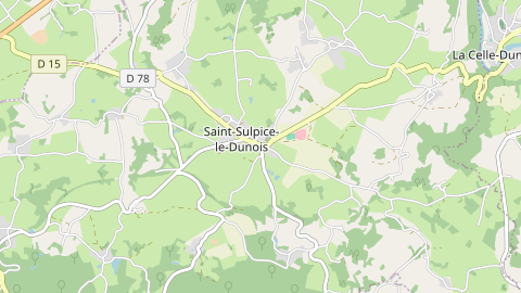 Carte de localisation de l'évènement