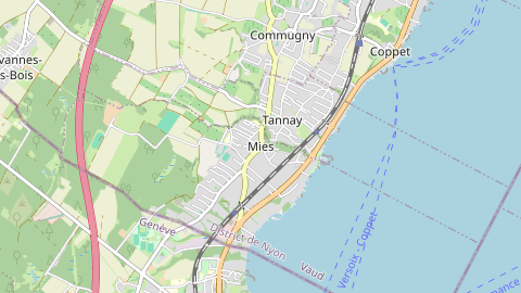 Carte de localisation de l'évènement