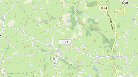 Carte de localisation de l'évènement