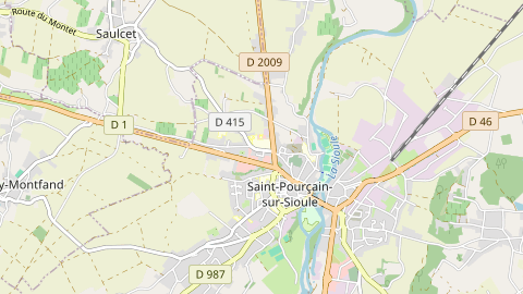 Carte de localisation de l'évènement
