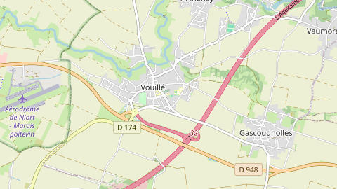 Carte de localisation de l'évènement