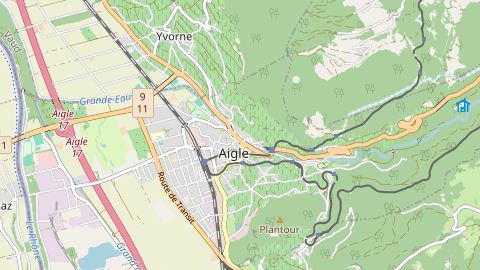 Carte de localisation de l'évènement