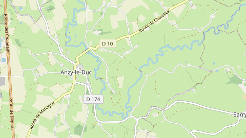 Carte de localisation de l'évènement