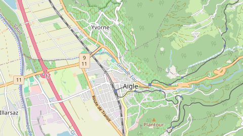 Carte de localisation de l'évènement