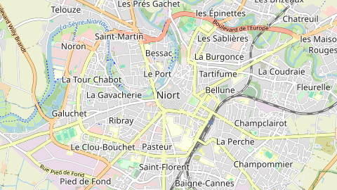 Carte de localisation de l'évènement