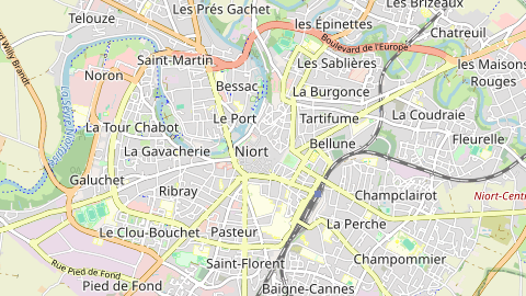 Carte de localisation de l'évènement