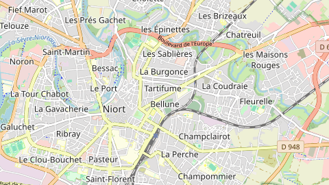 Carte de localisation de l'évènement