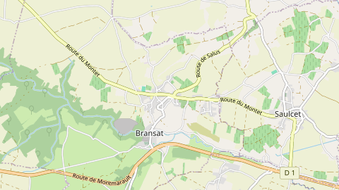 Carte de localisation de l'évènement