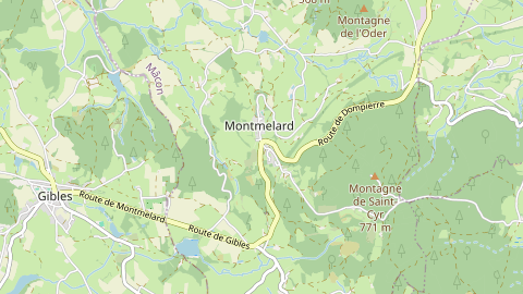 Carte de localisation de l'évènement
