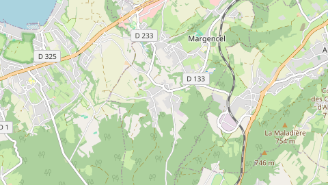 Carte de localisation de l'évènement