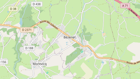 Carte de localisation de l'évènement