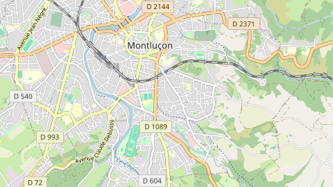 Carte de localisation de l'évènement