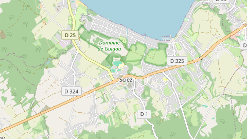 Carte de localisation de l'évènement