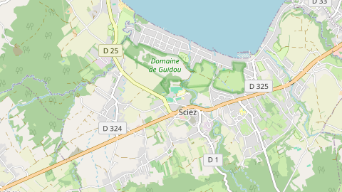 Carte de localisation de l'évènement
