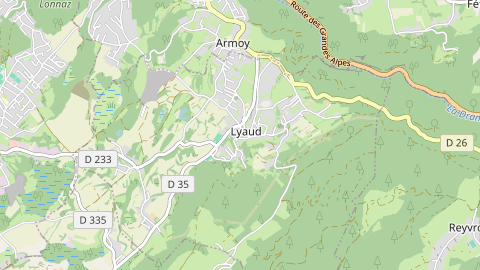 Carte de localisation de l'évènement