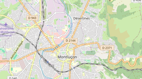 Carte de localisation de l'évènement