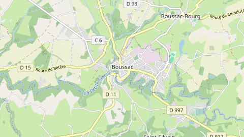 Carte de localisation de l'évènement