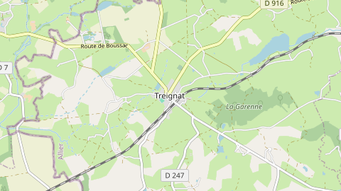 Carte de localisation de l'évènement