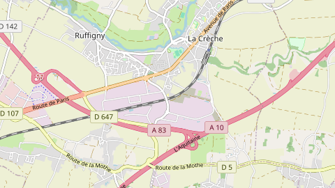 Carte de localisation de l'évènement