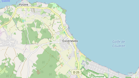 Carte de localisation de l'évènement
