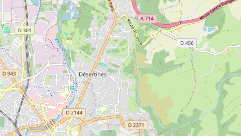 Carte de localisation de l'évènement