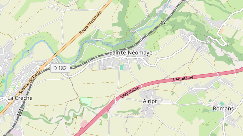 Carte de localisation de l'évènement