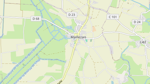 Carte de localisation de l'évènement