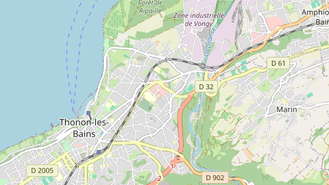 Carte de localisation de l'évènement