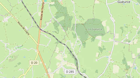 Carte de localisation de l'évènement