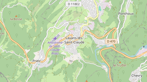 Carte de localisation de l'évènement