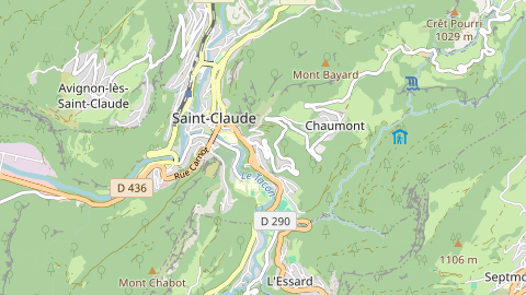 Carte de localisation de l'évènement