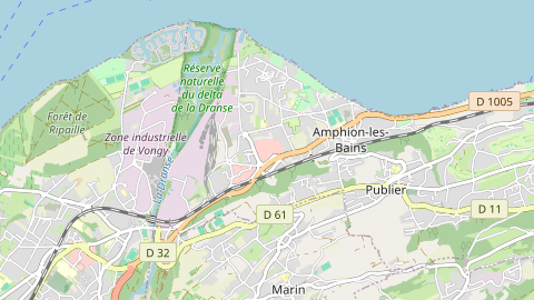 Carte de localisation de l'évènement