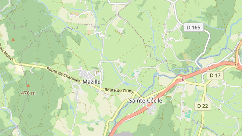 Carte de localisation de l'évènement