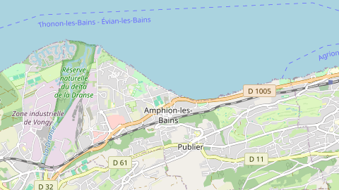 Carte de localisation de l'évènement