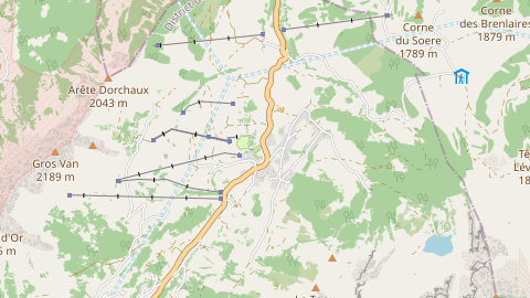 Carte de localisation de l'évènement