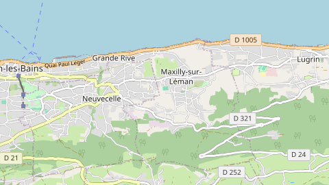 Carte de localisation de l'évènement