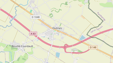 Carte de localisation de l'évènement