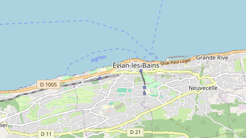Carte de localisation de l'évènement