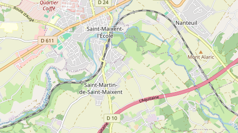 Carte de localisation de l'évènement