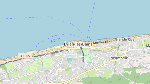 Carte de localisation de l'évènement