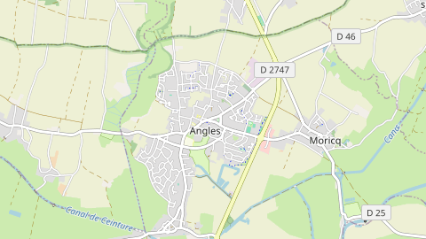 Carte de localisation de l'évènement