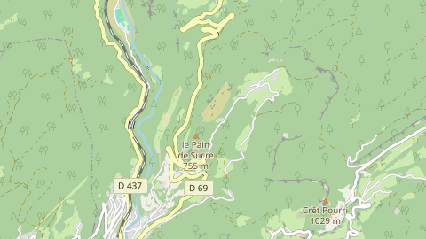 Carte de localisation de l'évènement