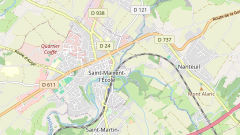 Carte de localisation de l'évènement