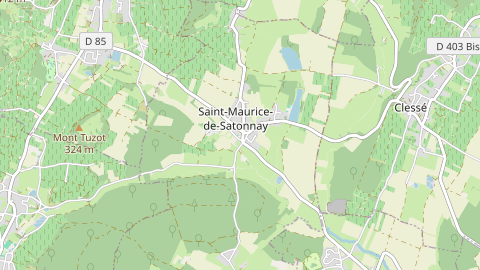 Carte de localisation de l'évènement