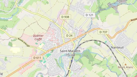 Carte de localisation de l'évènement