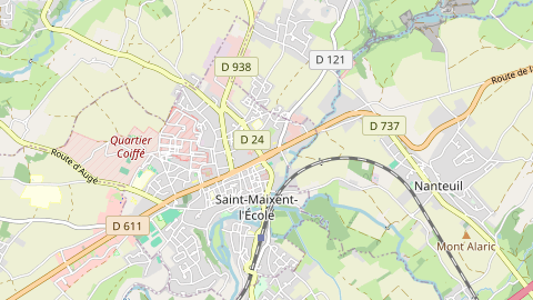 Carte de localisation de l'évènement