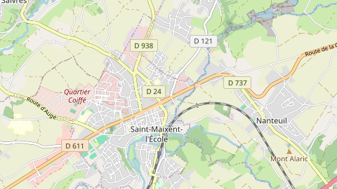 Carte de localisation de l'évènement